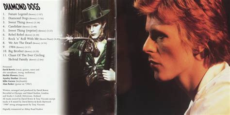 April 24: David Bowie released Diamond Dogs in 1974 | My Site