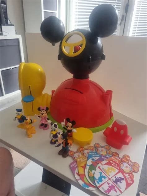 DISNEY MICKEY MOUSE Clubhouse Playset Figures Toy Bundle Minnie Mouse £ ...