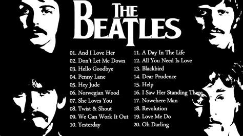 The Beatles Greatest Hits - Best The Beatles Songs Collection | The beatles greatest hits ...