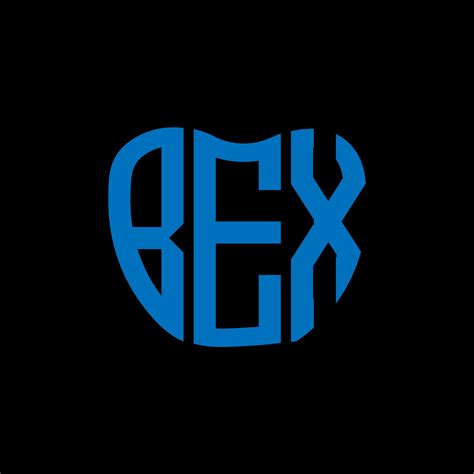 BEX letter logo creative design. BEX unique design. 28802265 Vector Art ...