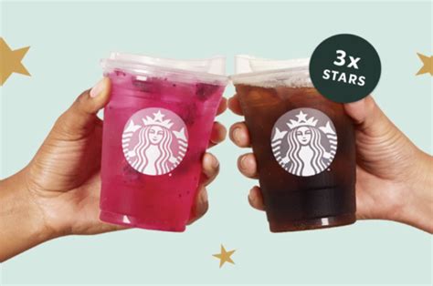 Starbucks: Triple Star Day (Today Only)