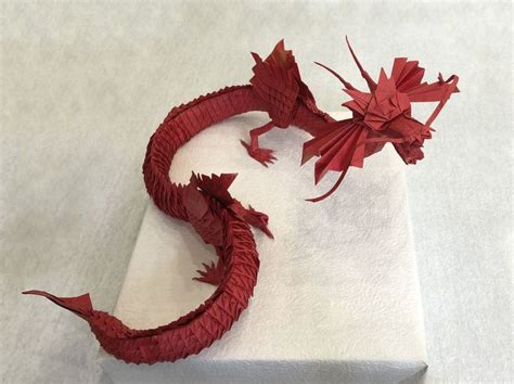 Origami Chinese Dragon Head