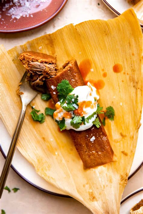 Authentic Mexican Tamales Pork Recipe | Deporecipe.co