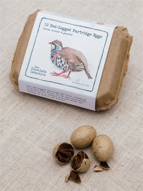 12 Salted Red-Legged Partridge Eggs - 150g - Holly & Co