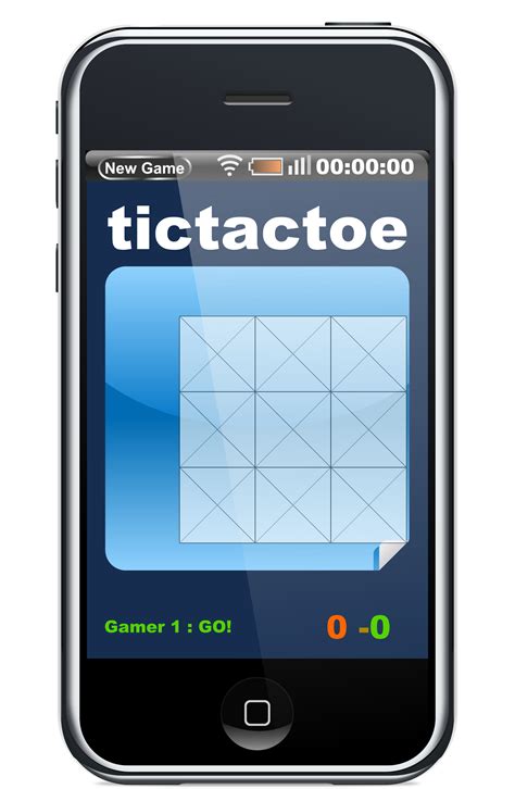 Clipart - Javascript Phone Tictactoe Game