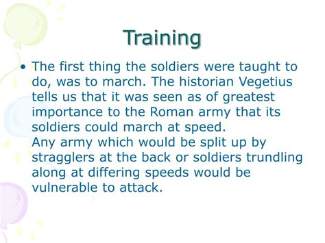 PPT - The Roman Army or a Soldier’s Life in The Roman Army PowerPoint ...