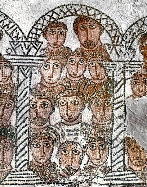 Archaeology & Art on Twitter: "Roman mosaic of spectators at a circus ...