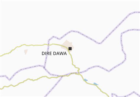 MICHELIN Dire Dawa map - ViaMichelin