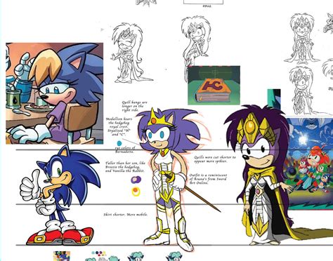 Sonic Warriors - Queen Aleena Design WIP by EfernoTheDragon on DeviantArt