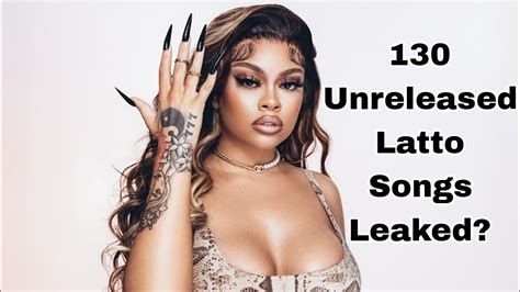 130 Unreleased Latto Songs Leaked? - YouTube