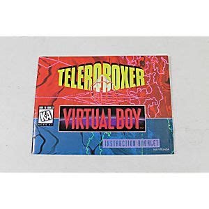 Manual - Teleroboxer - Virtual Boy