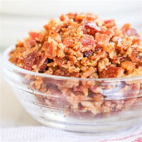 Homemade Bacon Bits · Easy Family Recipes