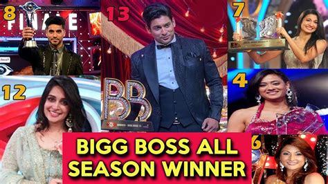 Big Boss All Winners - One of the most famous reality shows in india is bigg boss. - Niskolo