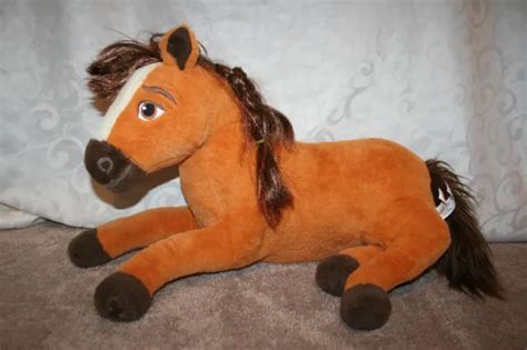 DREAMWORKS SPIRIT RIDING Free Stallion Large Plush 18" Pony Horse ...