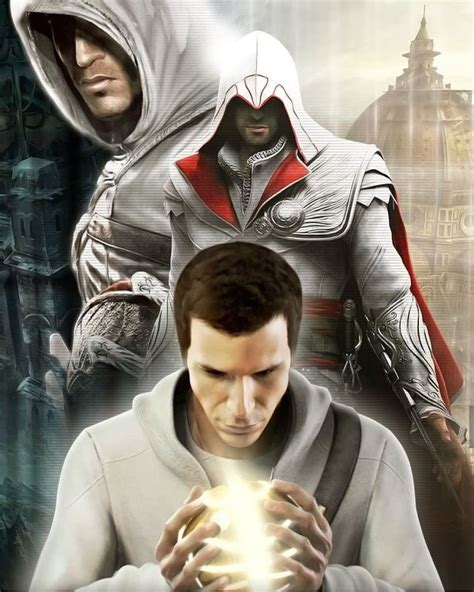 Desmond Miles, Altair Ibn-La, Ezio Auditore Di Firenze From Assassin's Creed | Assassins creed ...