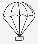 Parachute Coloring Page  Drawing Of A Parachute Clipart 5252605 sketch template