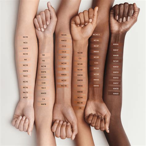 Mac Makeup Foundation Colors