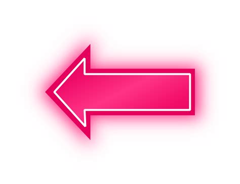 Neon Pink Arrow Banner, Neon Arrow 10984664 PNG