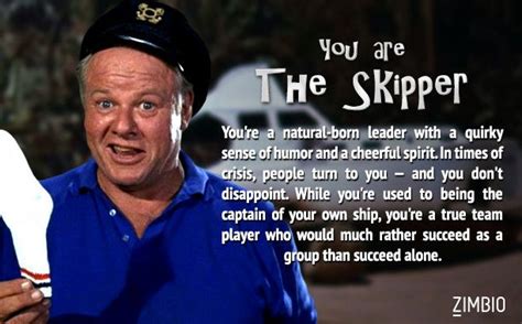 I took Zimbio's 'Gilligan's Island' quiz, and I'm Thurston Howell III ...