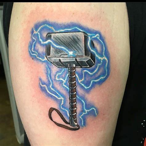 Thor Hammer Tattoo / 70 Mjolnir Tattoo Designs For Men Hammer Of Thor ...