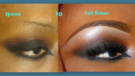 Eyebrow Tutorial For thin, Sparse eye-brows (UPDATED) | Thin eyebrows, Eyebrow shaping, Best ...