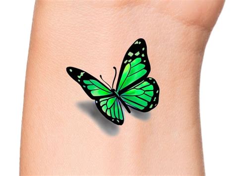 Details more than 64 green butterfly tattoo super hot - in.cdgdbentre