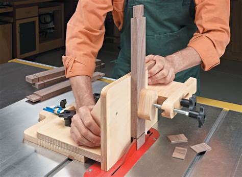 Woodworking tenon jig plans