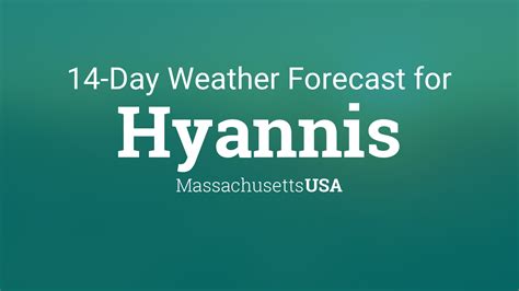 Hyannis, Massachusetts, USA 14 day weather forecast