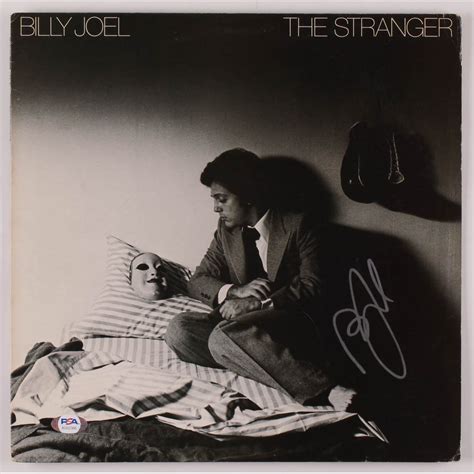 Billy Joel Signed "The Stranger" Vinyl Record Album Cover (PSA COA) | Pristine Auction