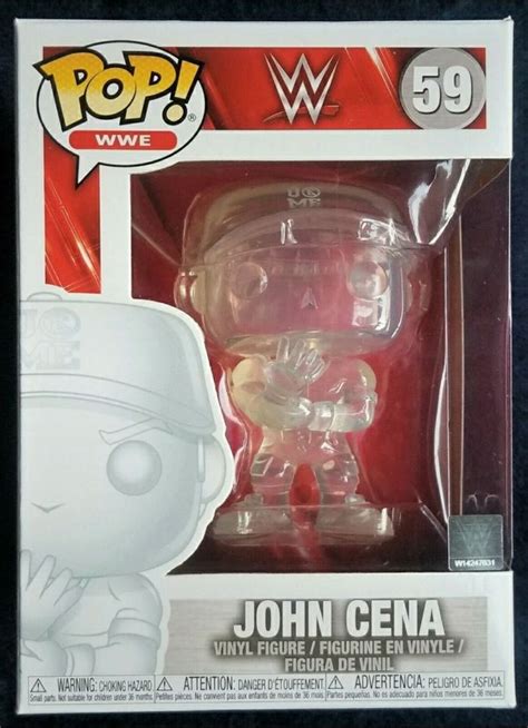 Funko Pop John Cena Invisible - WWE - N°59 Exclusive © - Funko Pop | Beebs