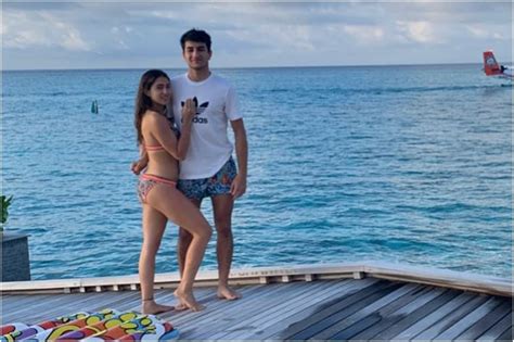 Sara Ali Khan Trolled for 'Awkward' Bikini Pose with Brother Ibrahim