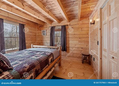 Room Interior of Log Cabin in Mountains Stock Image - Image of interior, relaxation: 261757965