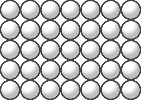 Clipart - Beads quantitative picture for multiplication 5x7