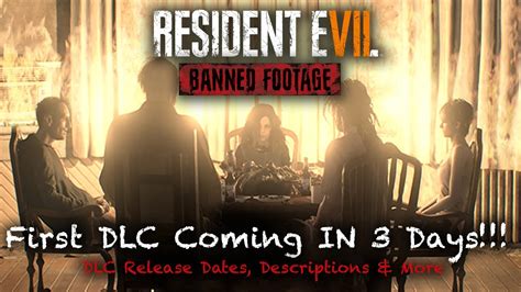 RESIDENT EVIL 7 NEWS | RE7 DLC Launch Dates & Information Update ...