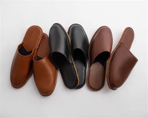 Minimalist Leather Slippers Home Shoes – CP Slippers, 60% OFF