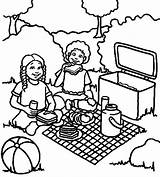 I Eat A Lot Of Sandwich At Family Picnic Coloring Pages  NetArt sketch template