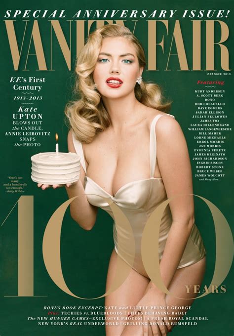 Kate Upton Channels Marilyn Monroe for Vanity Fair's Anniversary Cover ...