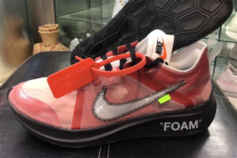 OFF-WHITE x Nike Zoom Fly Sample (Red) | Sneakers Magazine