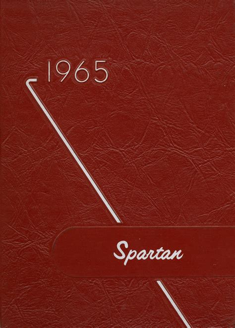 1965 yearbook from Sparta High School from Sparta, Wisconsin