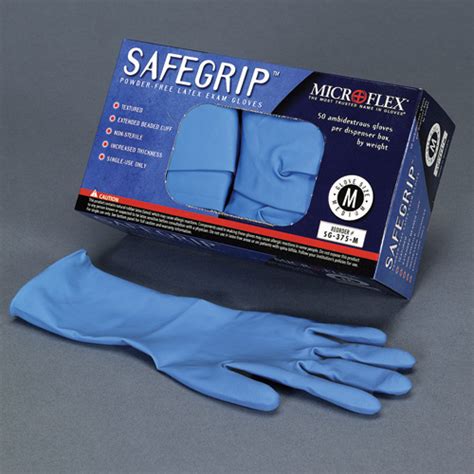 Microflex Medical Co Safegrip Latex Gloves