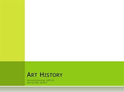 PPT - Art History PowerPoint Presentation, free download - ID:176070