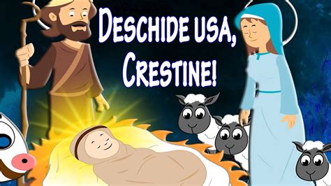 Deschide Usa, Crestine (cu versuri) | Colinde de craciun pentru copii ...