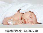 Sleeping Baby Girl Free Stock Photo - Public Domain Pictures