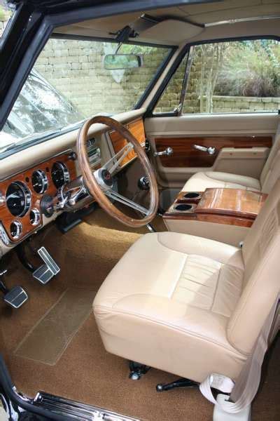 Leather interior | Chevy trucks, Truck interior, Classic chevy trucks