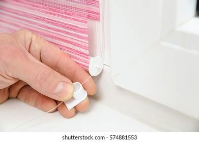 Installing Fabric Roller Blinds Man Pulling Stock Photo 574881553 | Shutterstock