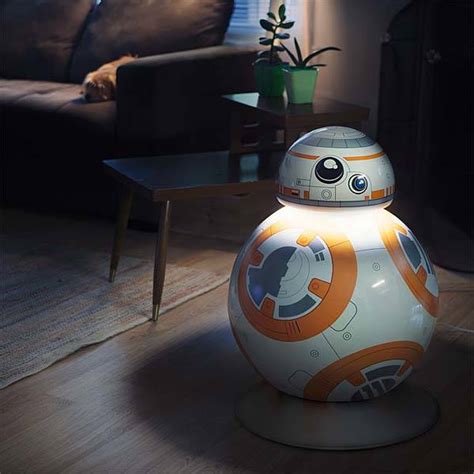 Star Wars Life-Size BB-8 Aluminum LED Floor Lamp | Gadgetsin