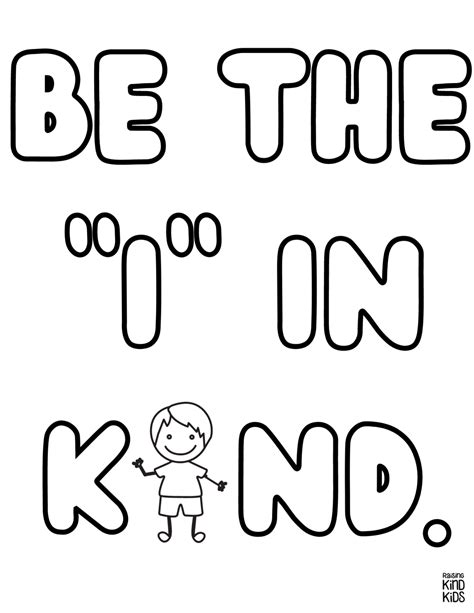 Kindness Coloring Pages (6) - Coffee and Carpool: Intentionally Raising Kind Kids