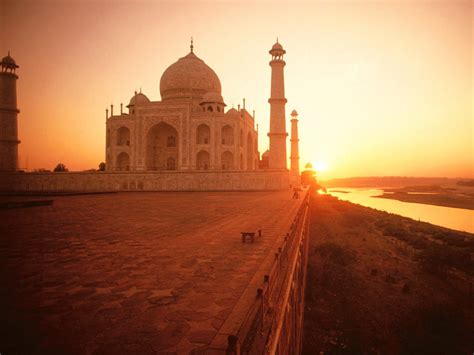 The Taj Mahal at Sunset India Wallpapers | HD Wallpapers | ID #867