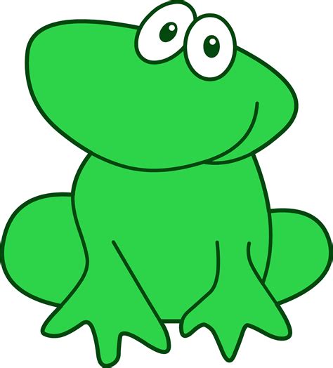 Frog clipart 3 green 6 png – Clipartix