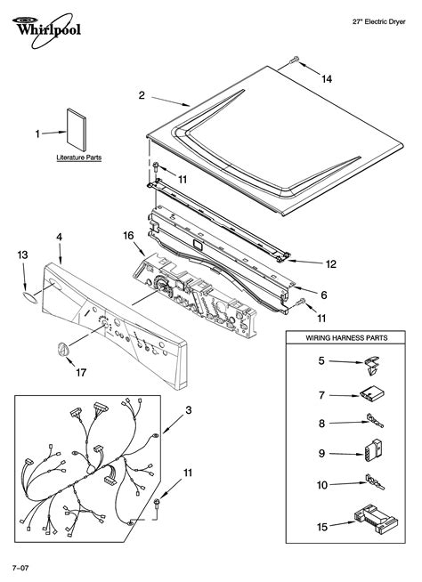 Whirlpool Parts: Whirlpool Duet Dryer Parts List